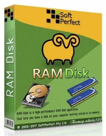 Виртуальный диск в оперативной памяти - SoftPerfect RAM Disk 4.3.1 RePack by KpoJIuK