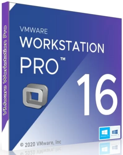 Виртуальный компьютер - VMware Workstation 16 Pro 16.2.1 Build 18811642 RePack by KpoJIuK