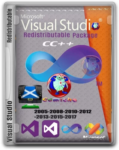 Системная библиотека - Microsoft Visual C++ 2005-2008-2010-2012-2013-2019-2022 Redistributable Package Hybrid x86 & x64 (07.12.2021)