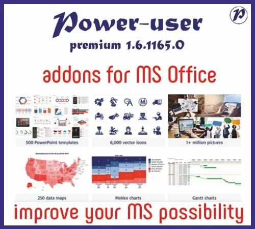 Power-user (for MS Office) Premium 1.6.1165.0