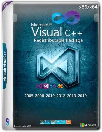 Системная библиотека Windows - Microsoft Visual C++ 2005-2008-2010-2012-2013-2019-2022 Redistributable Package Hybrid x86/x64 (23.01.2022)