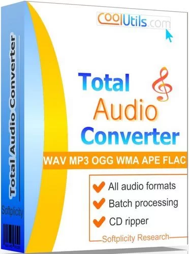 Конвертор музыки - CoolUtils Total Audio Converter 6.1.0.259 RePack (& Portable) by elchupacabra