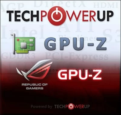 Мониторинг видеокарты - GPU-Z 2.45.0 + ASUS_ROG