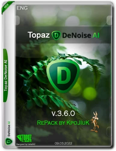 Увеличение четкости фото - Topaz DeNoise AI 3.6.0 RePack by KpoJIuK