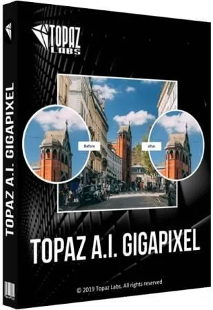 Увеличение изображений Topaz Gigapixel AI 6.2.2 RePack by KpoJIuK