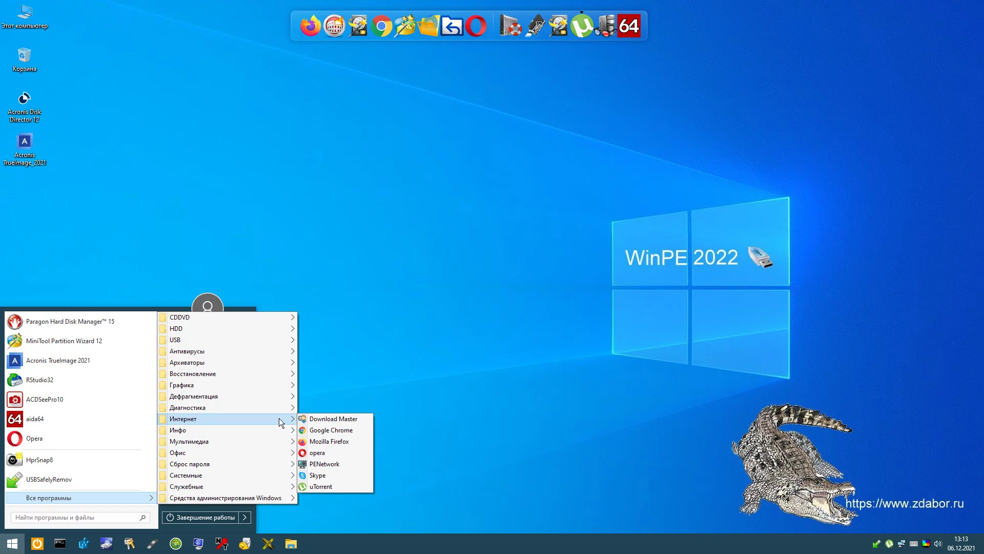 WinPe10x32 zdabor-2022