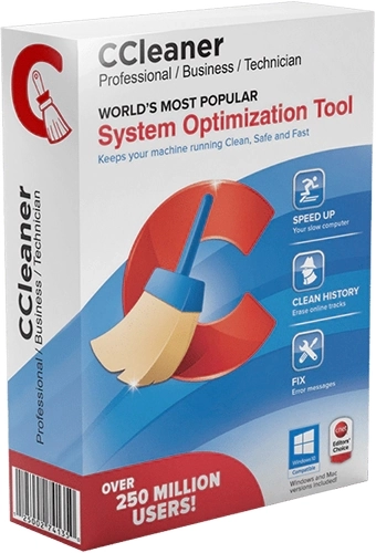 Уход за компьютером - CCleaner 6.01.9825 Free / Professional / Business / Technician Edition RePack (& Portable) by elchupacabra