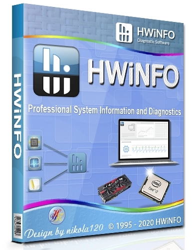 Данные о состоянии компонентов компьютера - HWiNFO 7.26 Build 4800 + Portable