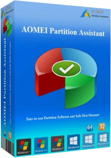 Редактор разделов жесткого диска - AOMEI Partition Assistant Technician Edition 9.8.1 RePack by KpoJIuK