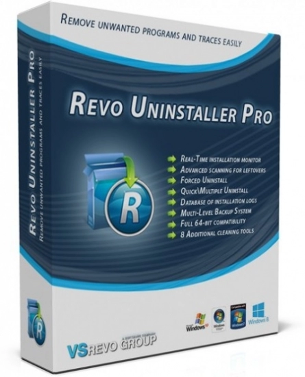 Легкая деинсталляция программ - Revo Uninstaller Pro 5.0.5 RePack (& Portable) by TryRooM