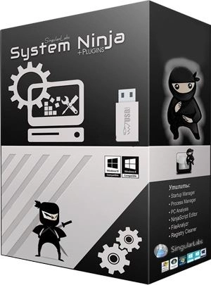 Удаление мусора с жесткого диска - System Ninja Pro 4.0.1 RePack by Dodakaedr