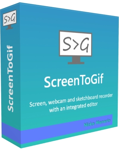 Действия на экране в GIF картинку - ScreenToGif 2.39.0 + Portable