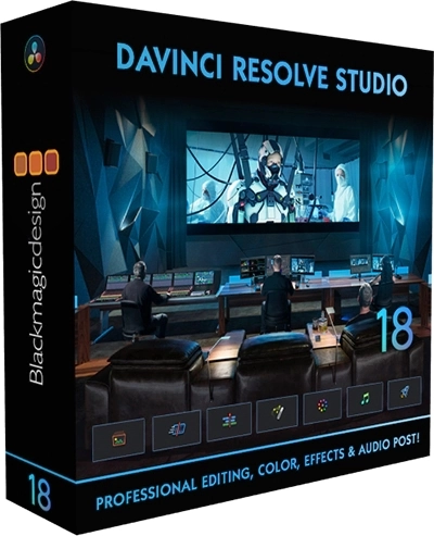 Цветокоррекция видео - Blackmagic Design DaVinci Resolve Studio 18.0.4 Build 5
