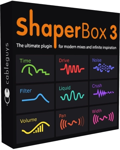 Cableguys - ShaperBox 3 3.0.0 VST, VST 3, AAX (x64) RePack by TeamCubeadooby